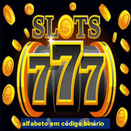 alfabeto em código binário